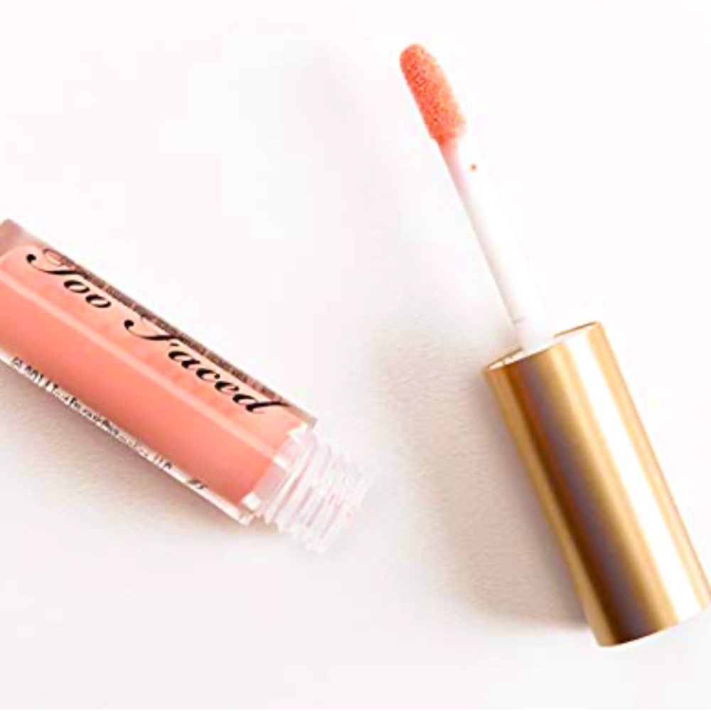Too Faced ‼️Limited Edition ‼️Naked Dolly lip color/gloss (travel size)